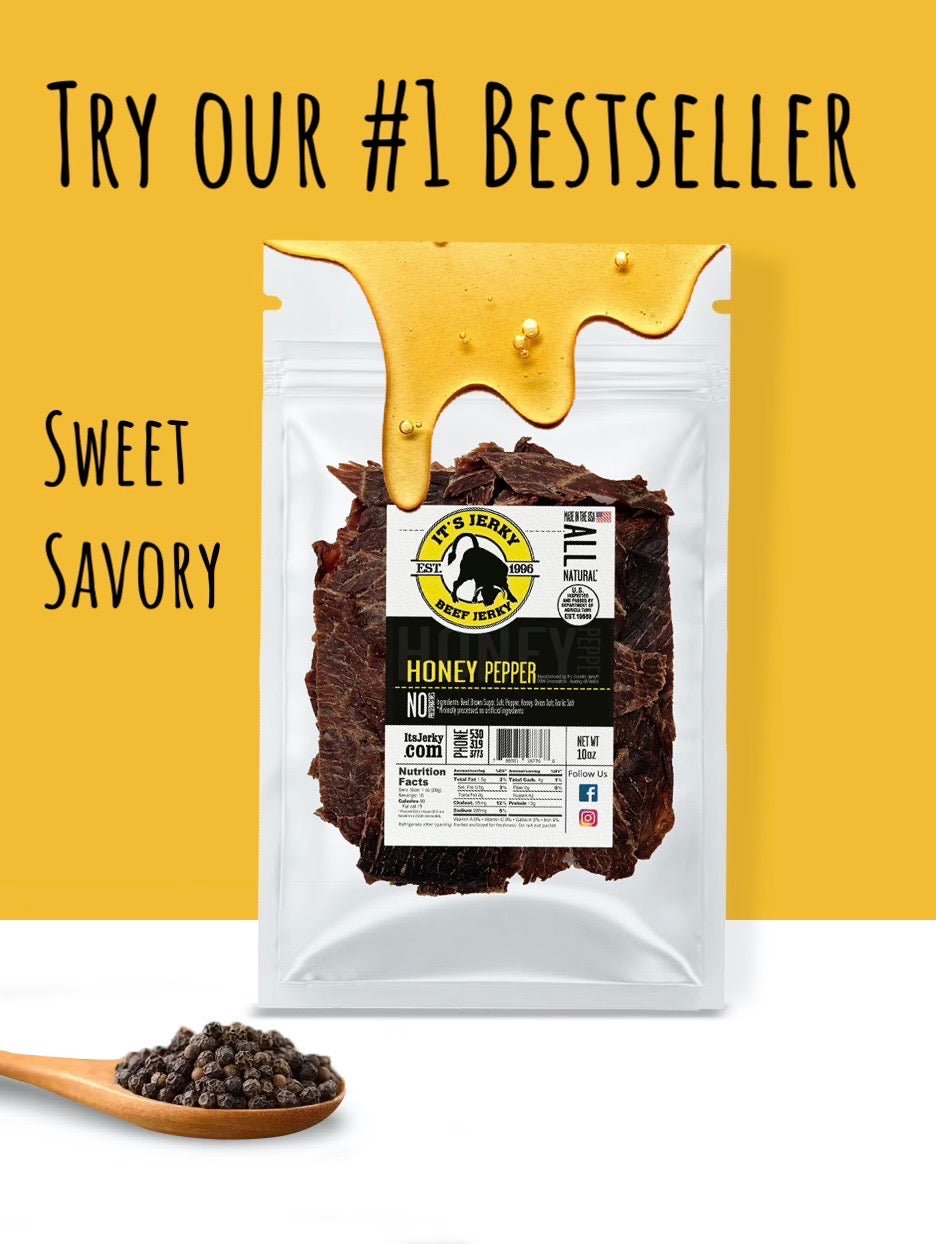 Honey Pepper - It's Jerky