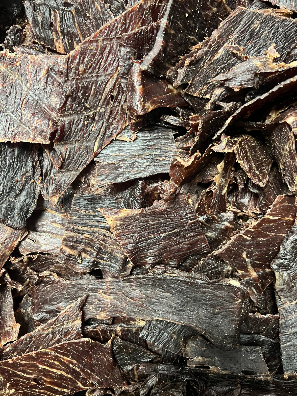 tobacco beef jerky Smoky BBQ Brisket 3oz Hand Inspected beef jerky that looks like