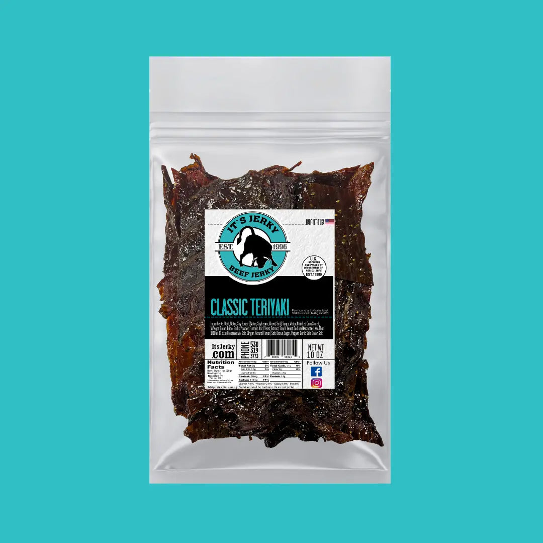 Teriyaki Beef Jerky | Classic Teriyaki Beef Jerky | It&#39;s Jerky